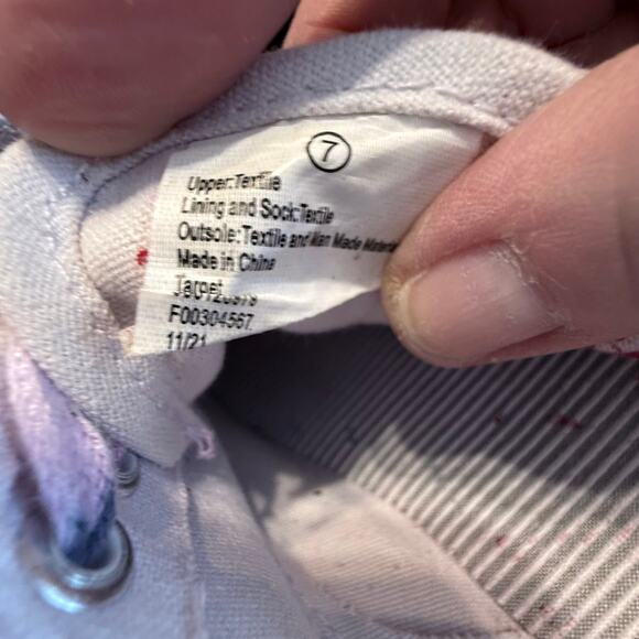 ๐HP!๐ Customized Pink Splatter Sneakers by Universal Threads-Size 7 - Picture 8 of 8